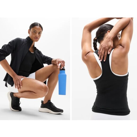 Athleta | Momentum Seamless Tank In Black - Picture 2 of 16